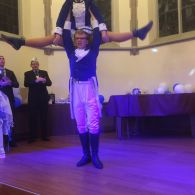 Das Tanzpaar des Funkencorps, Maria Di Prima und Niklas Brockhaus